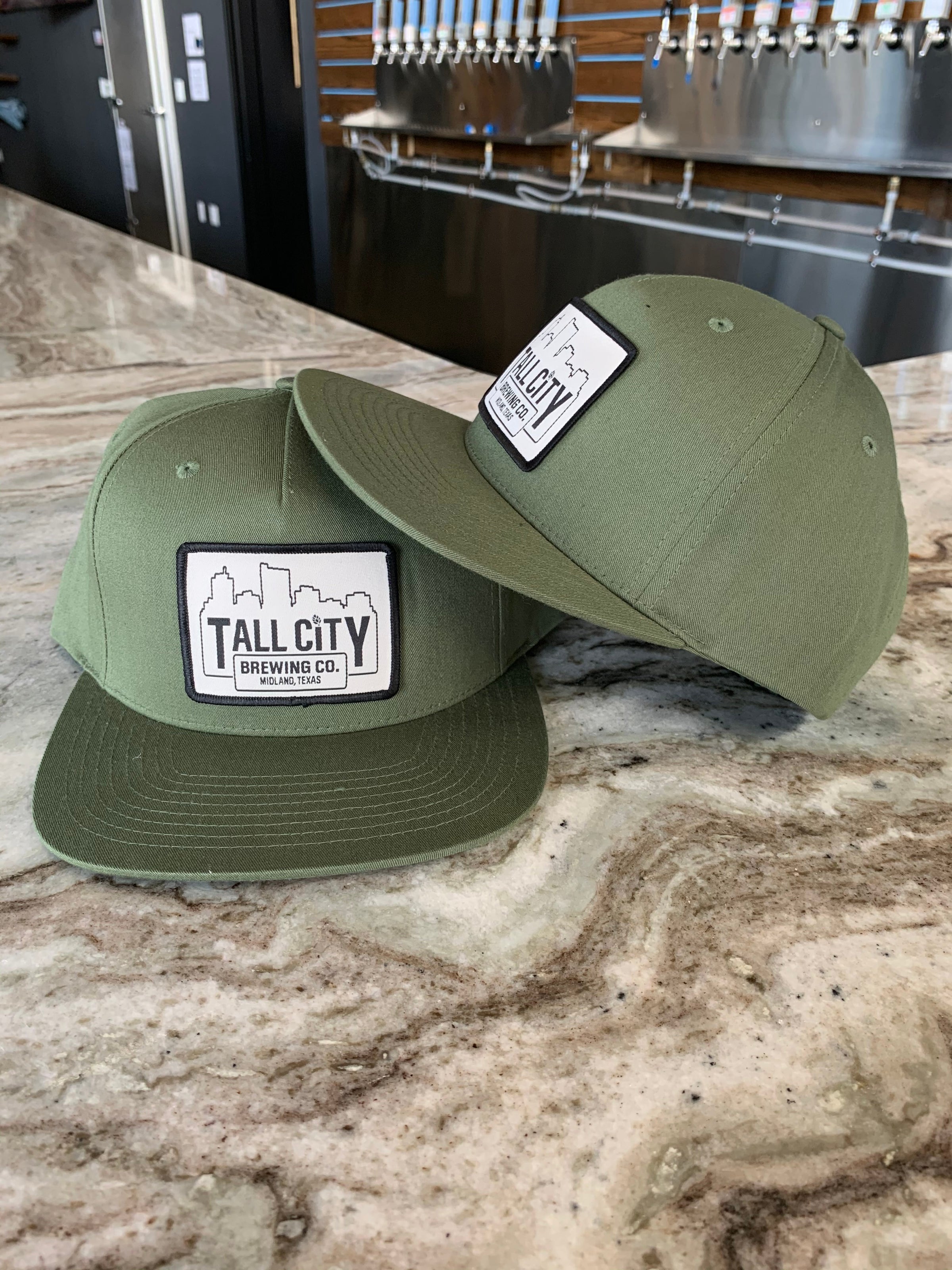 Richardson 255 - Olive Patch Hat | Tall City Brewing Co.